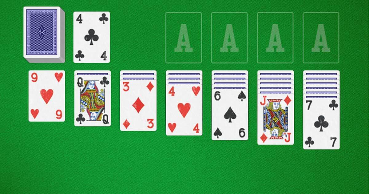 simple solitaire card games